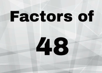 Factors of 48