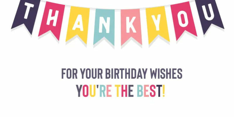 Samples of Thank You Speech For Birthday