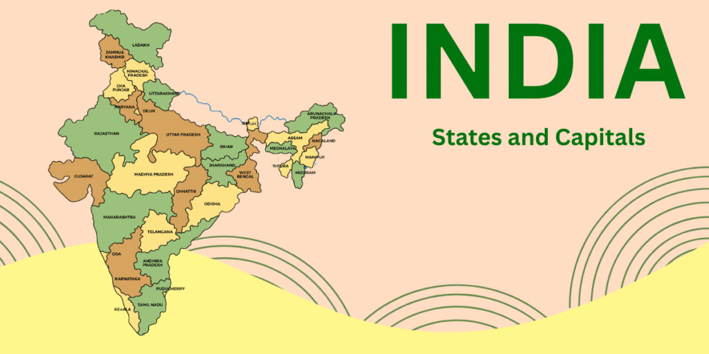 States and Capitals in India
