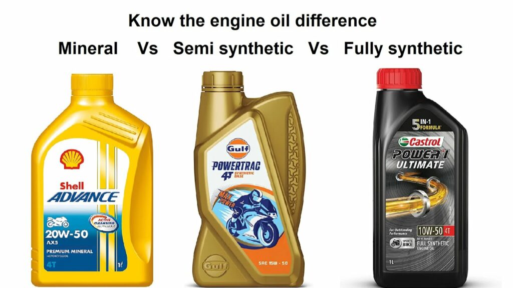 Difference Between Conventional, Synthetic, and Semi-synthetic Oil