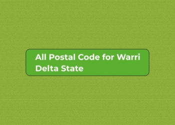 Warri Postal Code