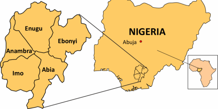 South East States in Nigeria