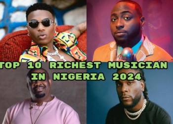 Top 10 Richest Musician in Nigeria 2024