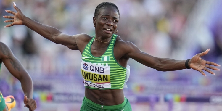 Nigerian Tobi Amusan