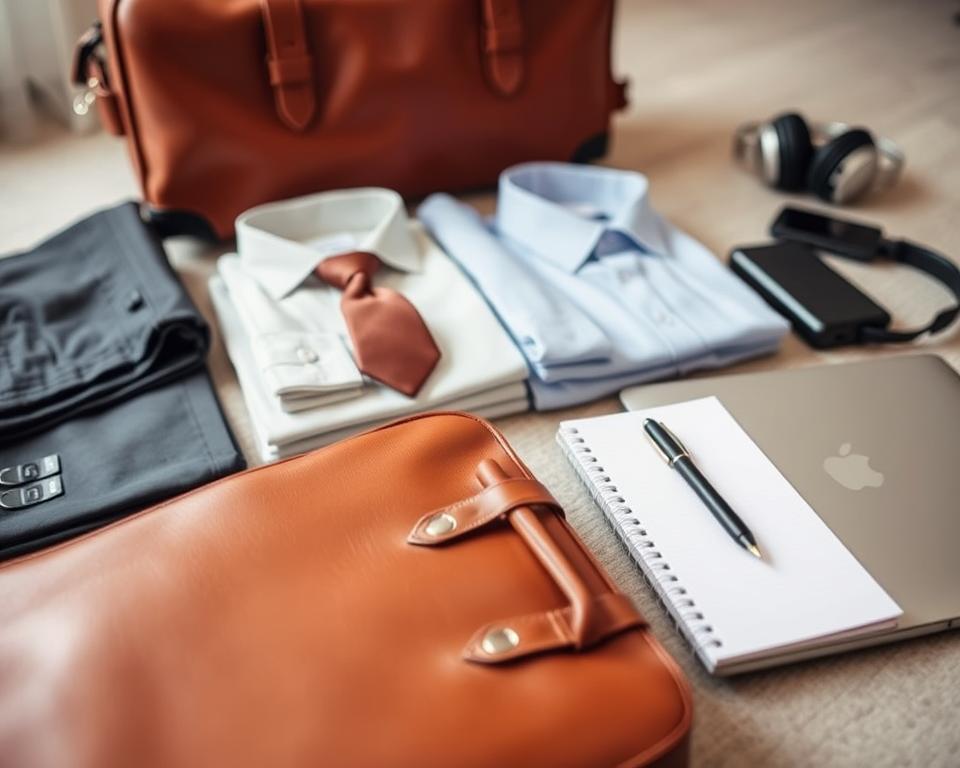 packing essentials for business trip