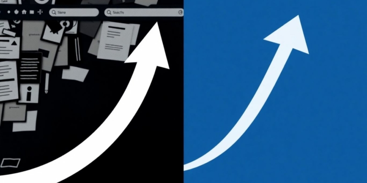 Website design mistakes versus good design