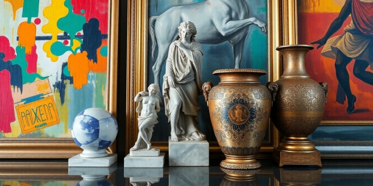 Art and collectibles as investments.