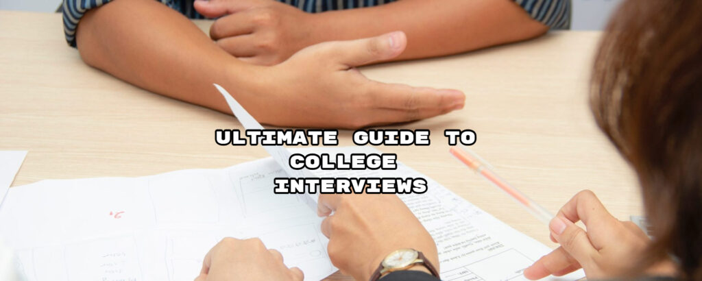 college interview questions