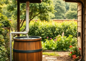 DIY rainwater collection