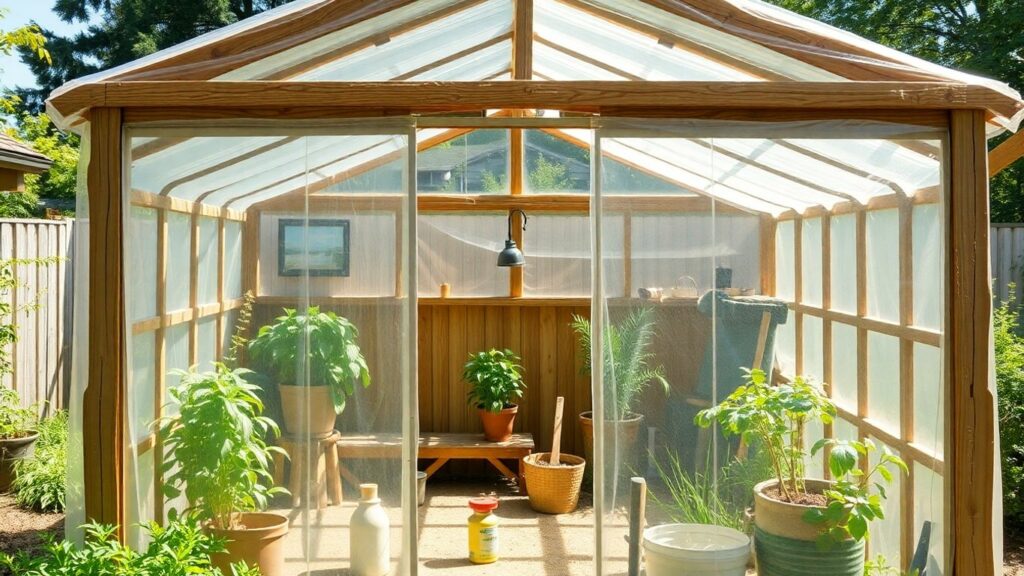 DIY greenhouse