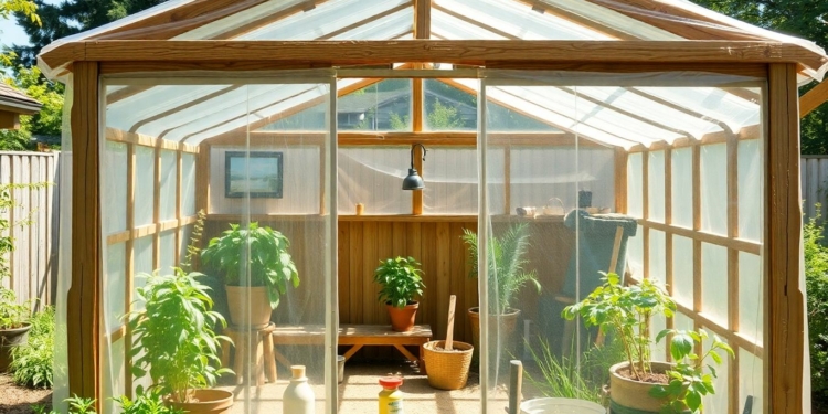 DIY greenhouse