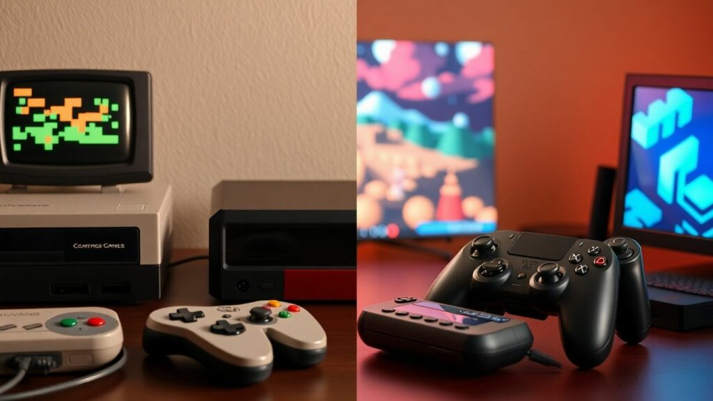 Retro vs Modern Gaming: