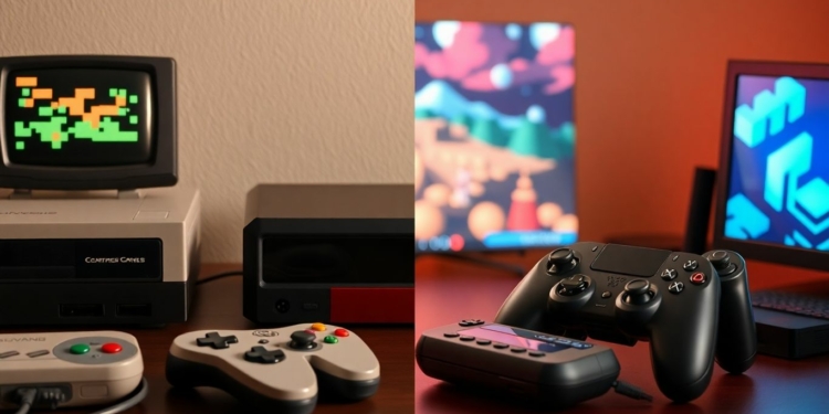 Retro vs Modern Gaming: