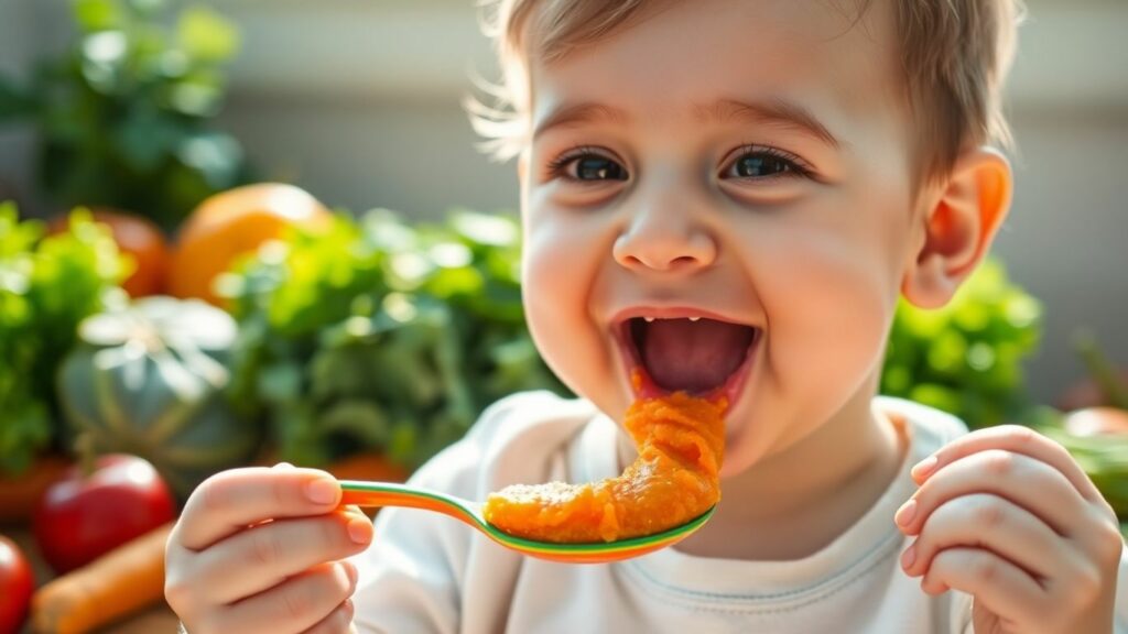 Natural baby food