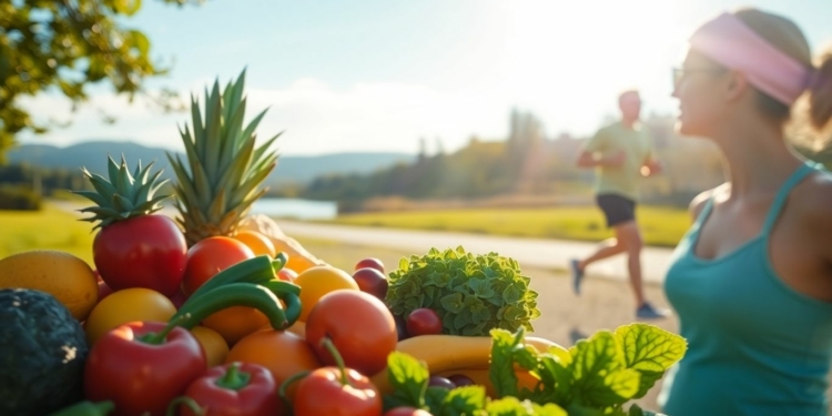 Person living a healthy lifestyle, avoiding lifestyle diseases.