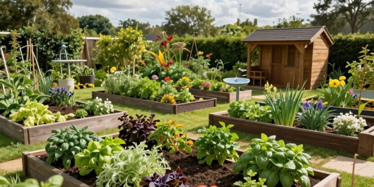Permaculture garden design