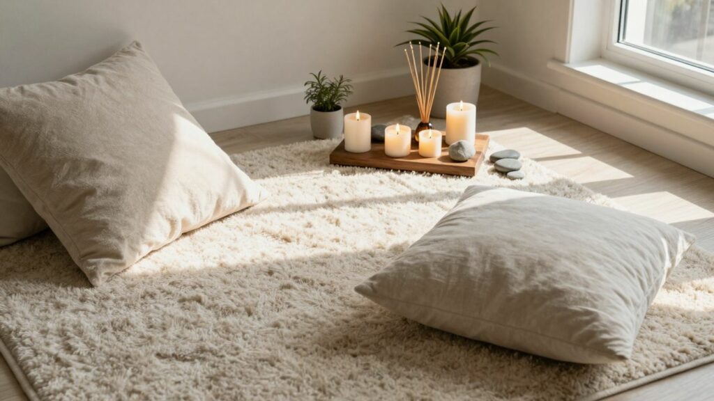 Home prayer and meditation sacred space