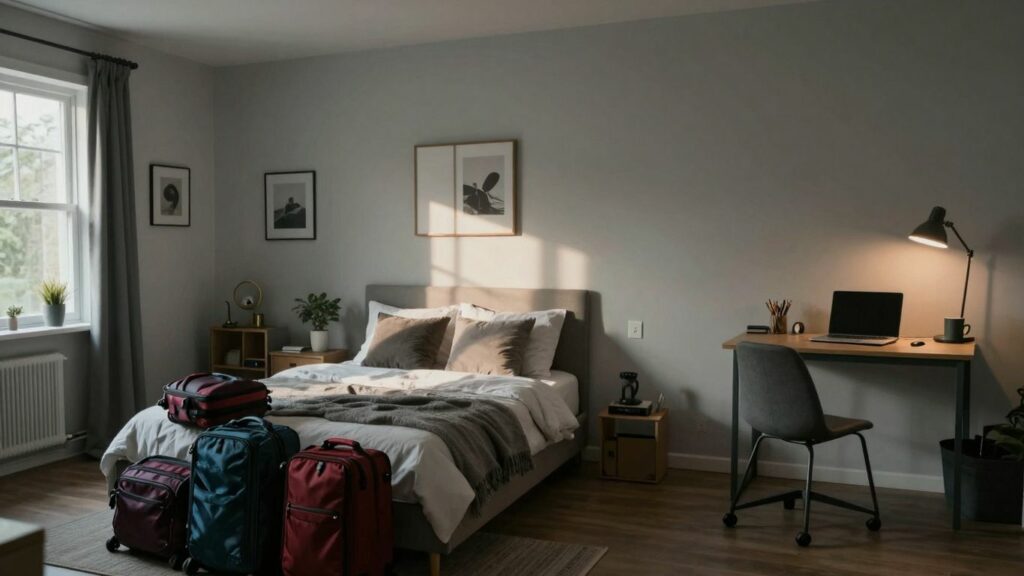 Comparing Airbnb and long-term rental rooms side-by-side.