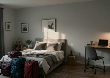 Comparing Airbnb and long-term rental rooms side-by-side.