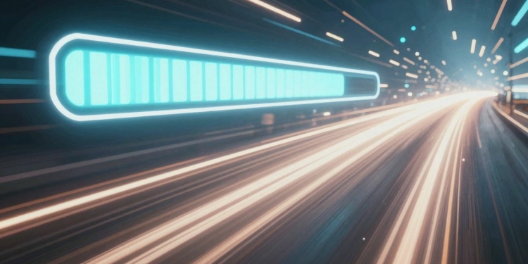 Website loading speed optimization concept