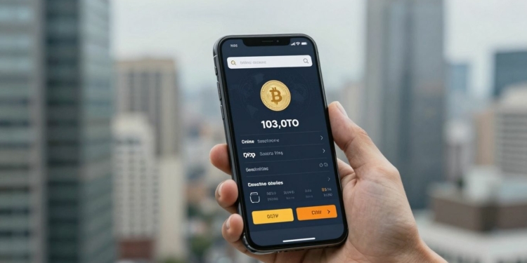 Secure forex trading on a smartphone