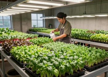 Growing microgreens for profit