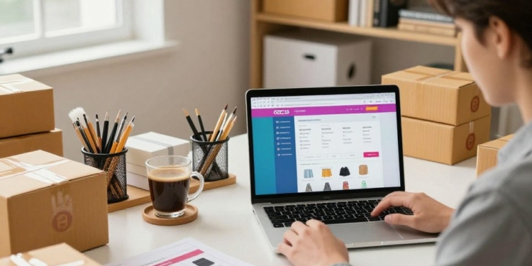 Dropshipping business model