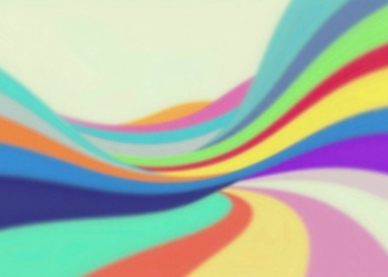 Abstract visual representing the AIDA model journey.