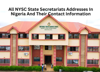 All NYSC State Secretariats Addresses In Nigeria And Their Contact Information