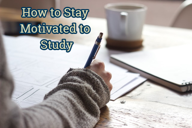 How to Stay Motivated to Study
