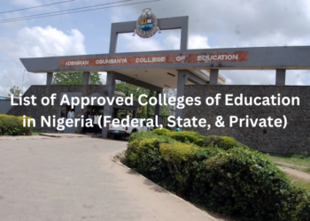 List of Approved Colleges of Education in Nigeria (Federal, State, & Private)
