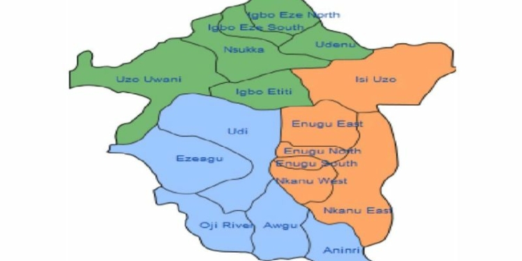 List of the Local Government Areas in Enugu State