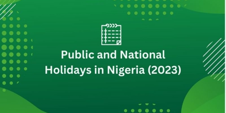 Public and National Holidays in Nigeria (2023)