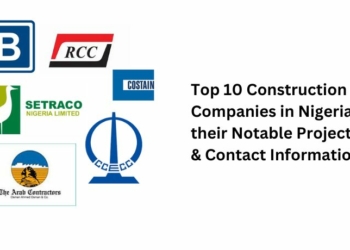 Top 10 Construction Companies in Nigeria, their Notable Projects and Contact Information