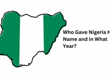 Who Gave Nigeria Her Name and in What Year?