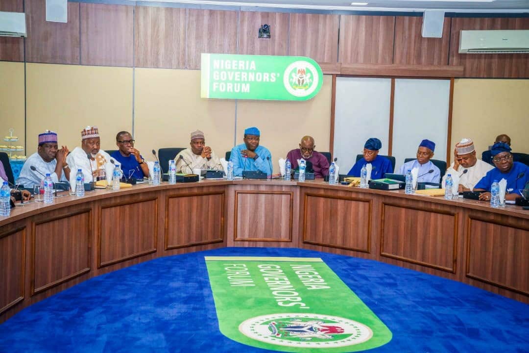Governors at Nigeria Governors' Forum (NGF)