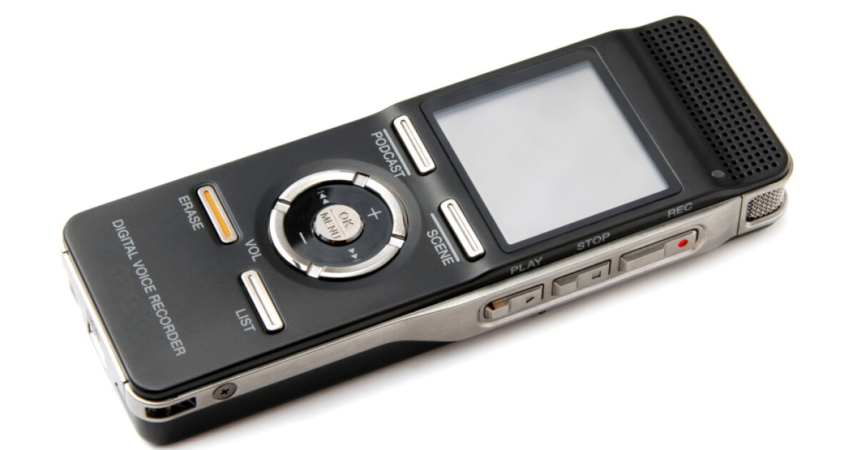 Handheld Voice Recorder