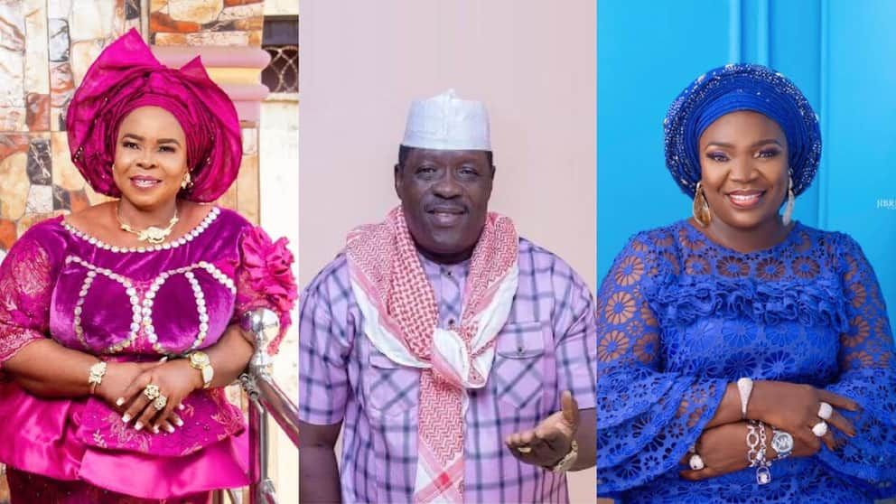 Taiwo Hassan and his two wives