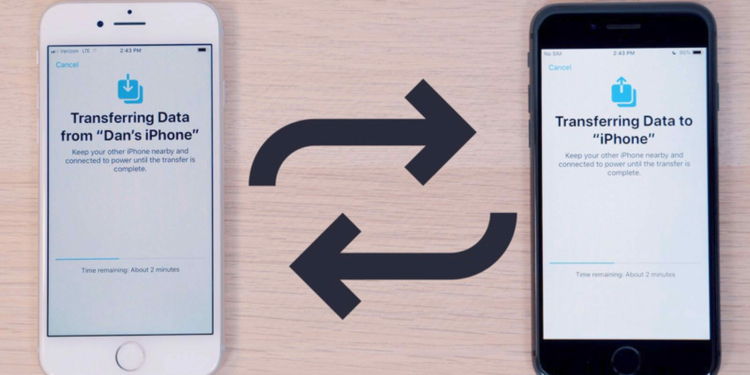3 WAYS TO TRANSFER DATA FROM AN OLD iPhone TO A NEW iPhone