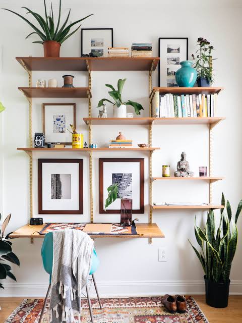 Vertical Shelf arrangement