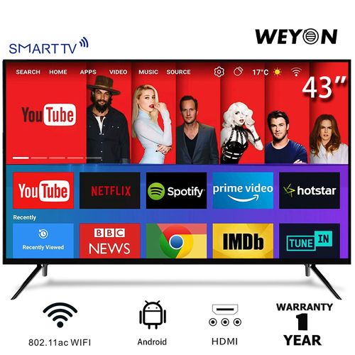 WEYON 43″ Inches FHD Smart TV