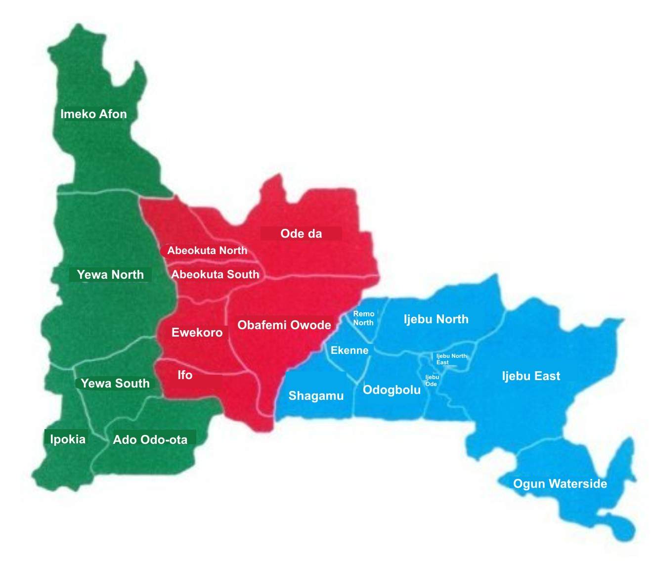 Local Governments in Ogun State