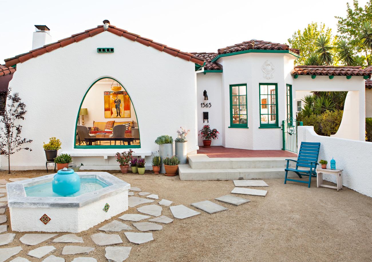 Spanish Revival Styled Bungalow
