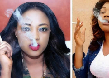 Nollywood actresses who can’t do without smoking