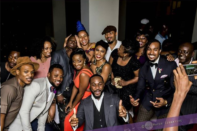 nollywood stars amvca after party