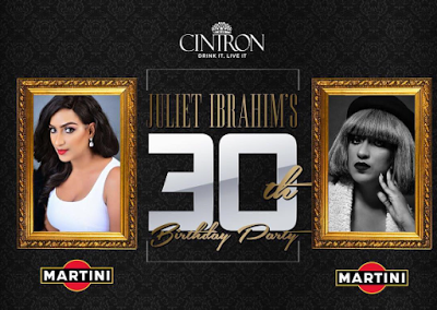 juliet ibrahim's birthday photo