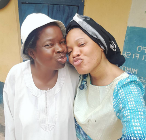 toyin aimakhu's photo of her mum
