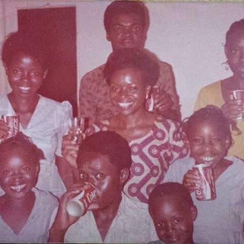 Singer Wumi Obe shares a throwback 70s family photo