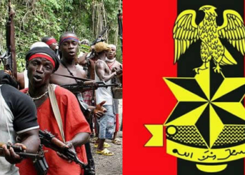 Gunmen, Nigerian Army Flag