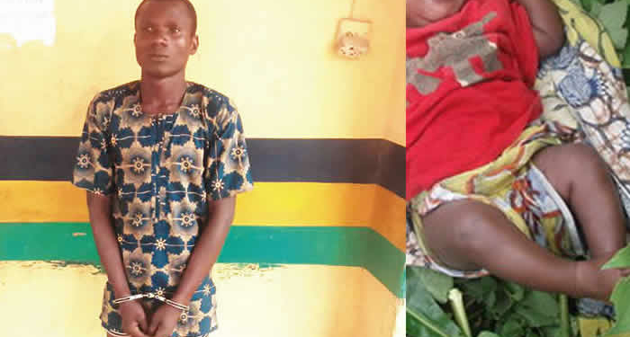 Murder, Andrew Koku kills own daughter in Abeokuta